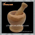 Nature marble stone mortar pestle set(YL-U009)